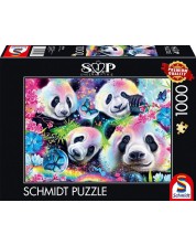 Slagalica Schmidt od 1000 dijelova - Panda i duga -1